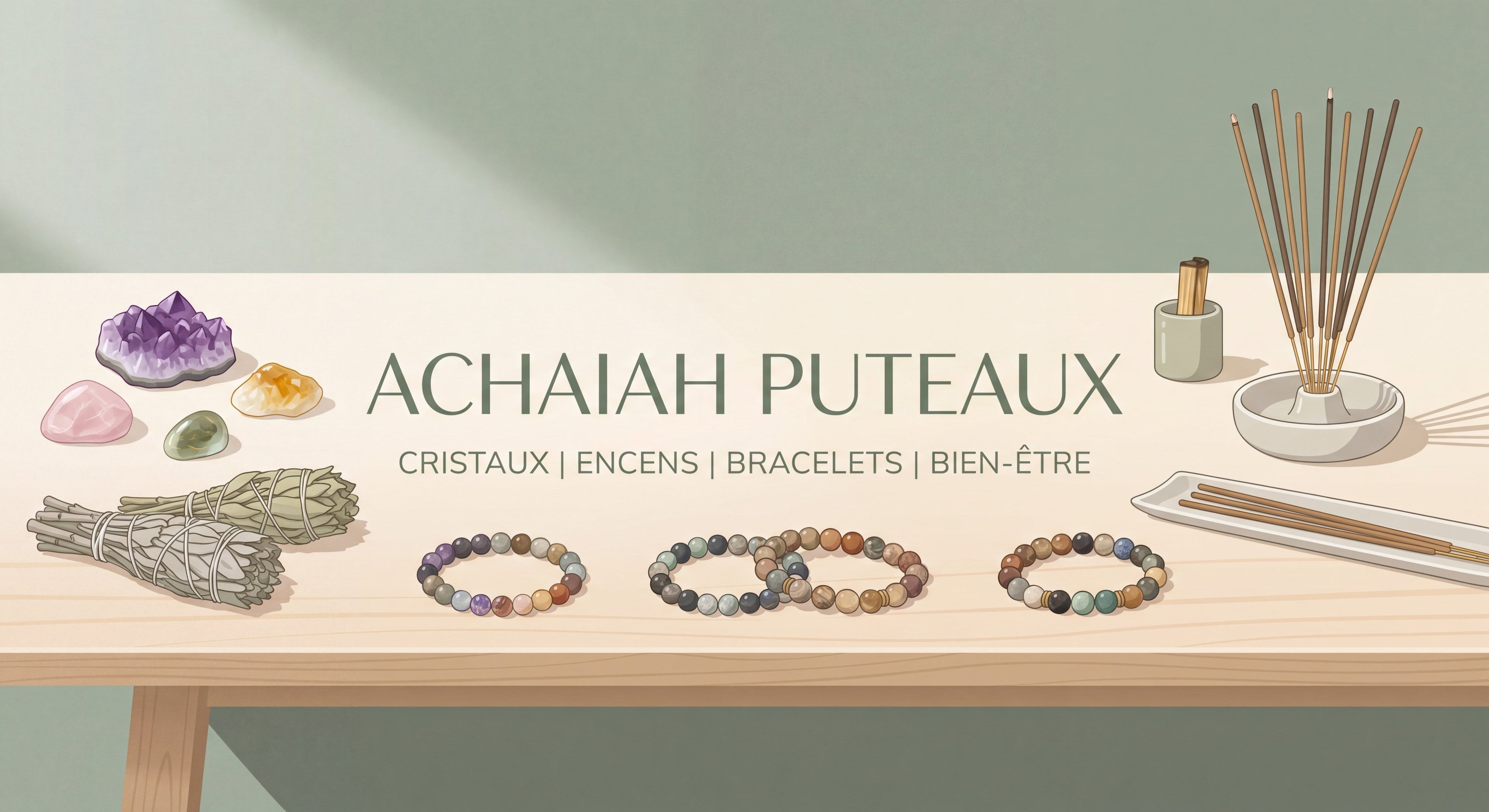 Bien-être Naturel & Spiritualité à Puteaux - Boutique ACHAIAH