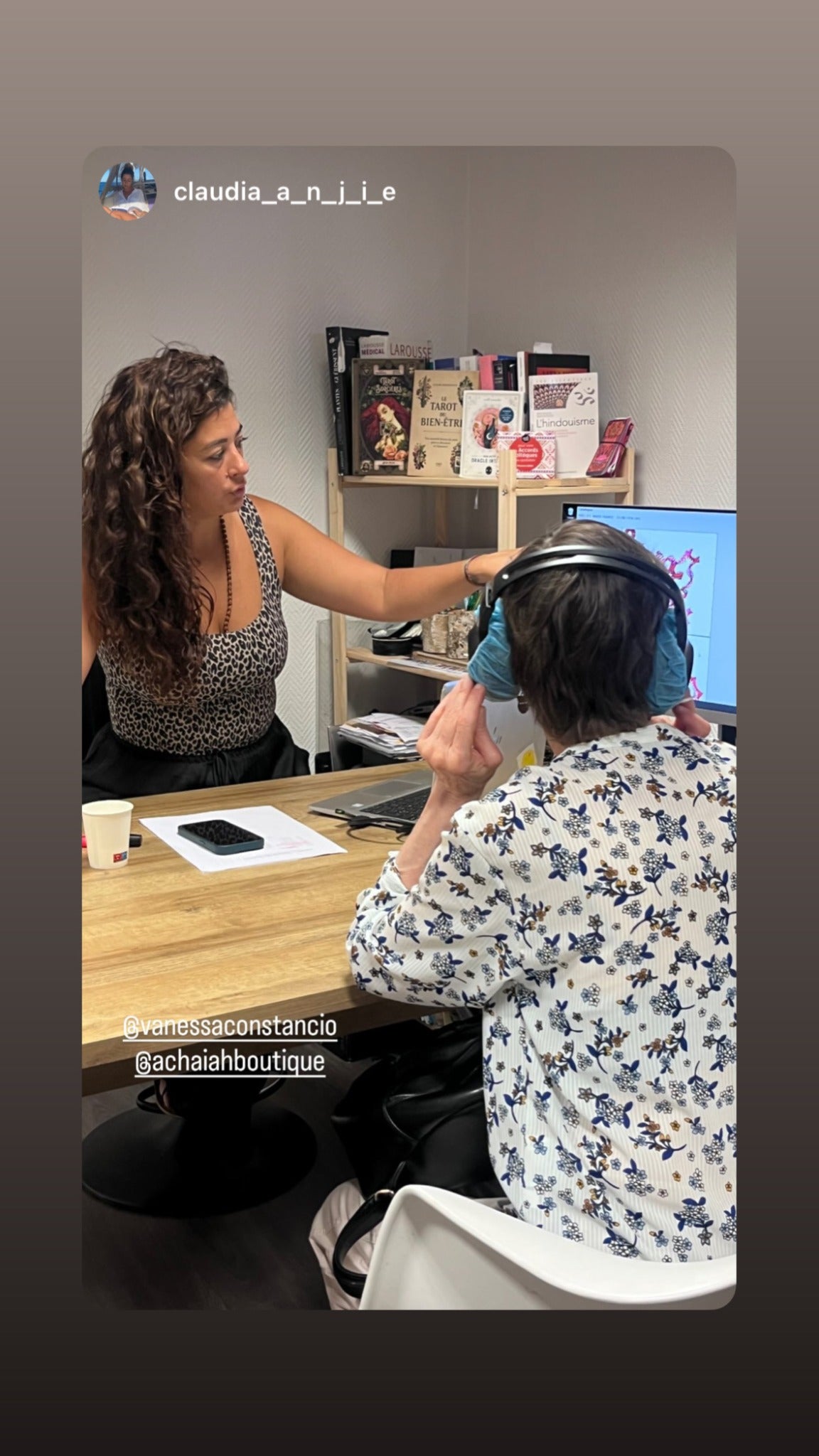 Séance de biorésonance Meta Hunter avec Vanessa chez ACHAIAH à Puteaux