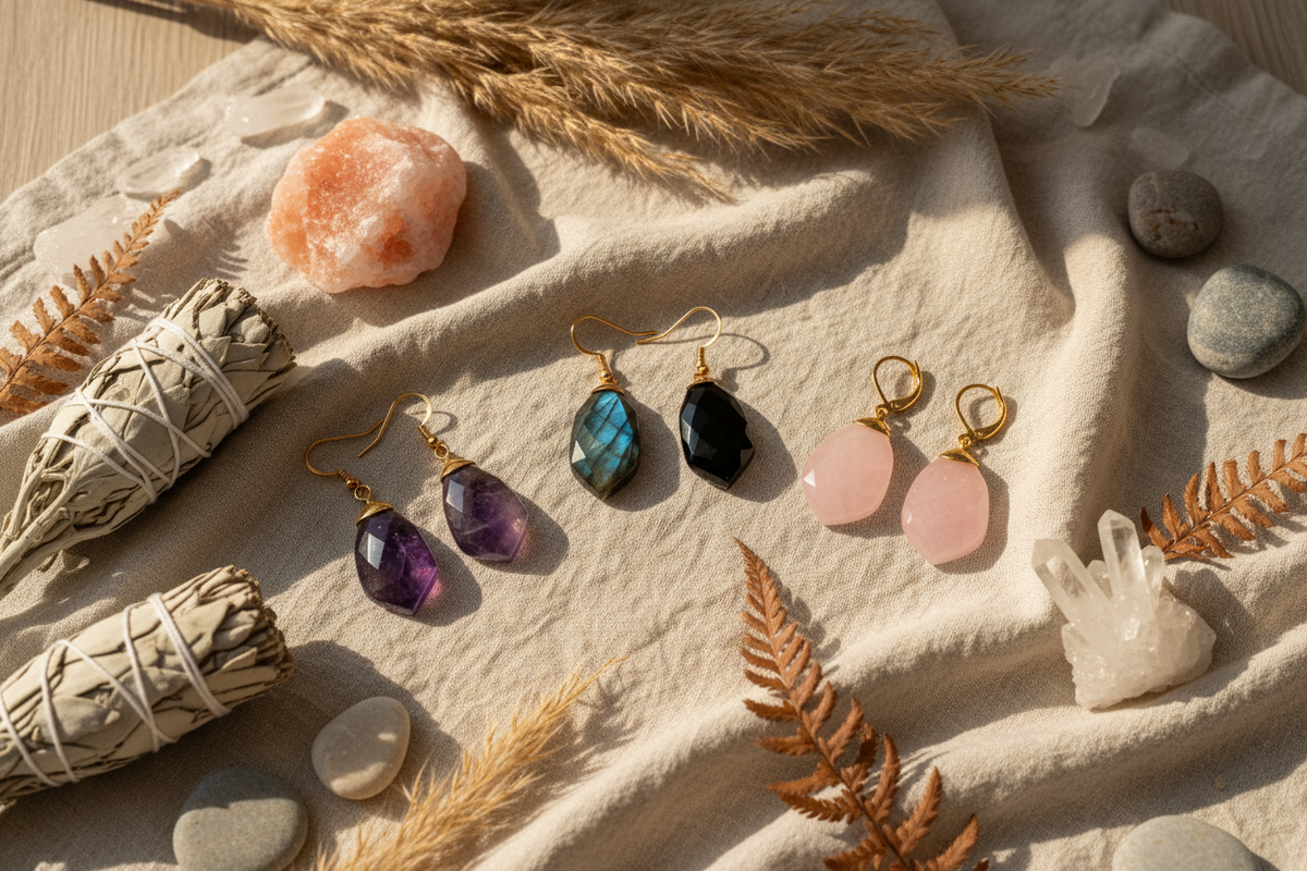 Boucles d'oreilles – Achaiah Puteaux