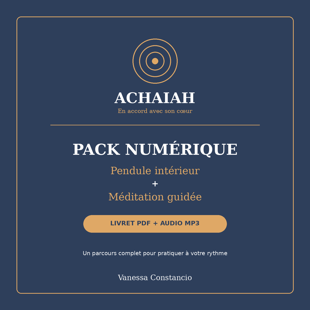 Ressources numériques ACHAIAH - livret interactif et méditation guidée