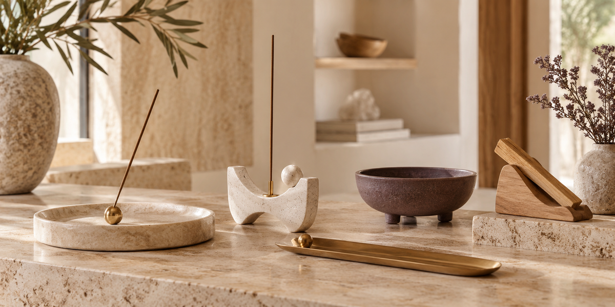 Porte-encens et accessoires de purification – ACHAIAH