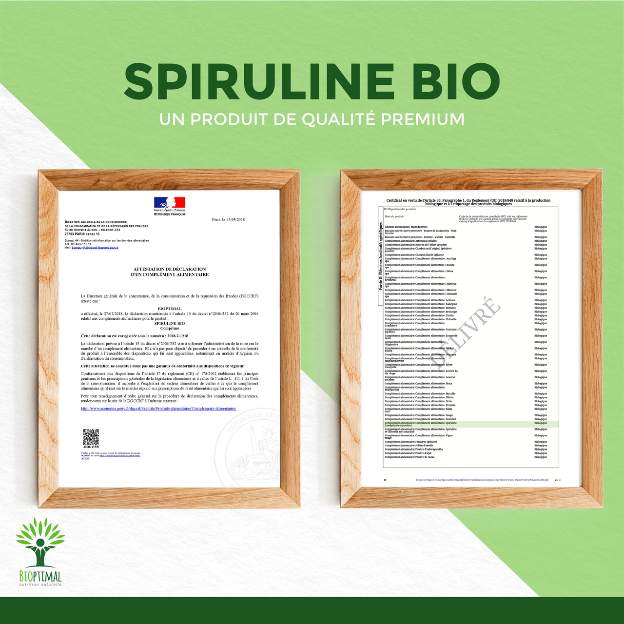 Spiruline Bio en Comprimés - Conditionné en France - Vegan – ACHAIAH (visuel 11)