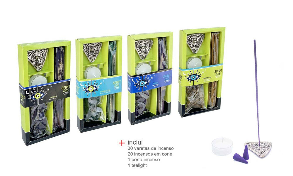 Coffret Spirit Eye – Encens & Porte-encens complet