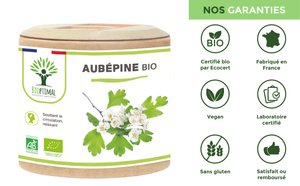 Aubépine bio - Complément alimentaire - en gélules
