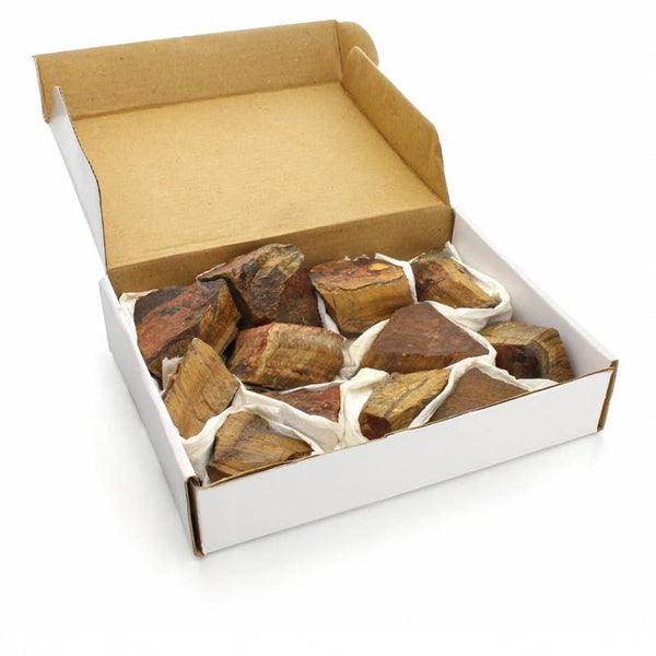 Œil de tigre brut cristal naturel décoration spirituelle Boutique Achaiah