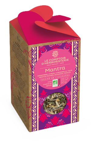 Complément plantes TISANE MANTRA BIO 50G phytothérapie naturel Boutique Achaiah