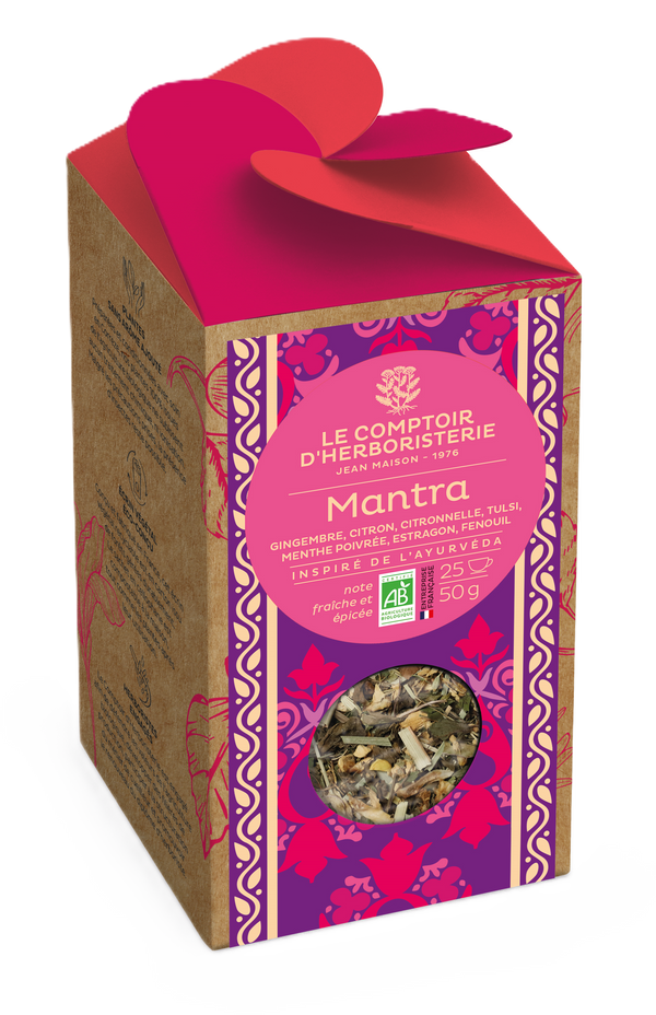 Complément plantes TISANE MANTRA BIO 50G phytothérapie naturel Boutique Achaiah