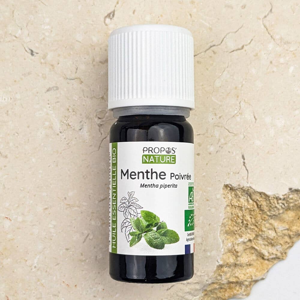 Huile essentielle Huile Essentielle De Menthe Poivrée Bio 10Ml bio flacon compte-goutte  10 ml Boutique Achaiah