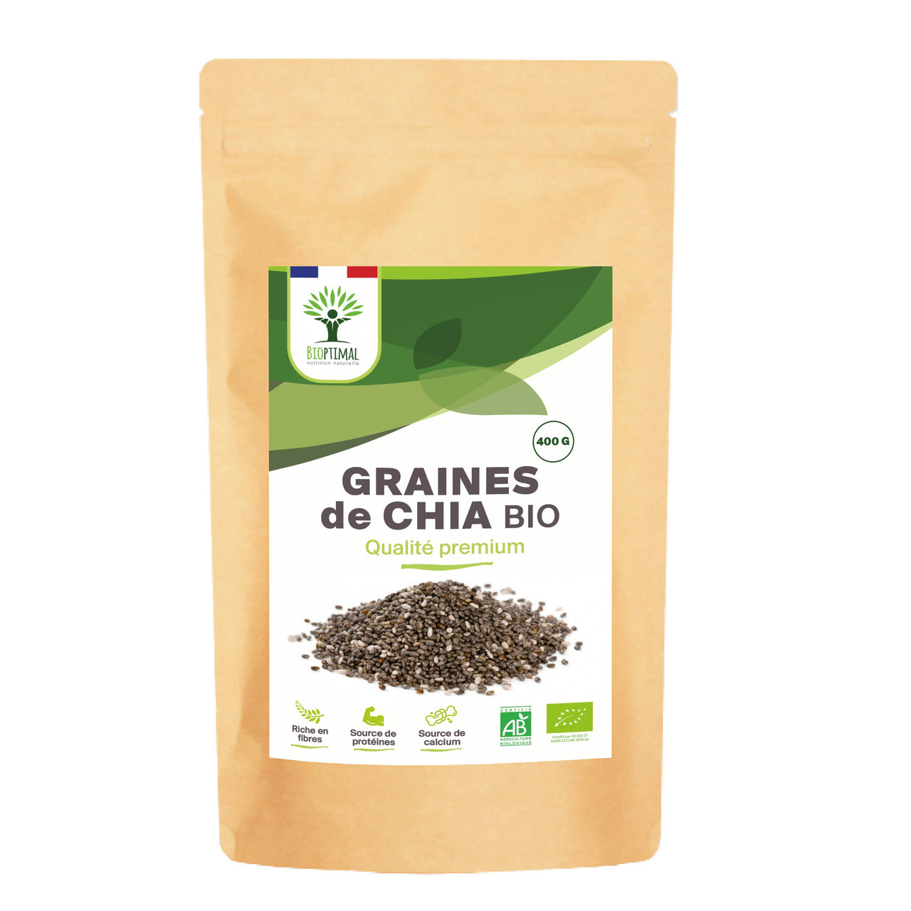 Graines de chia Bio - Conditionné en France - Vegan — bien-être spiritualité Boutique Achaiah