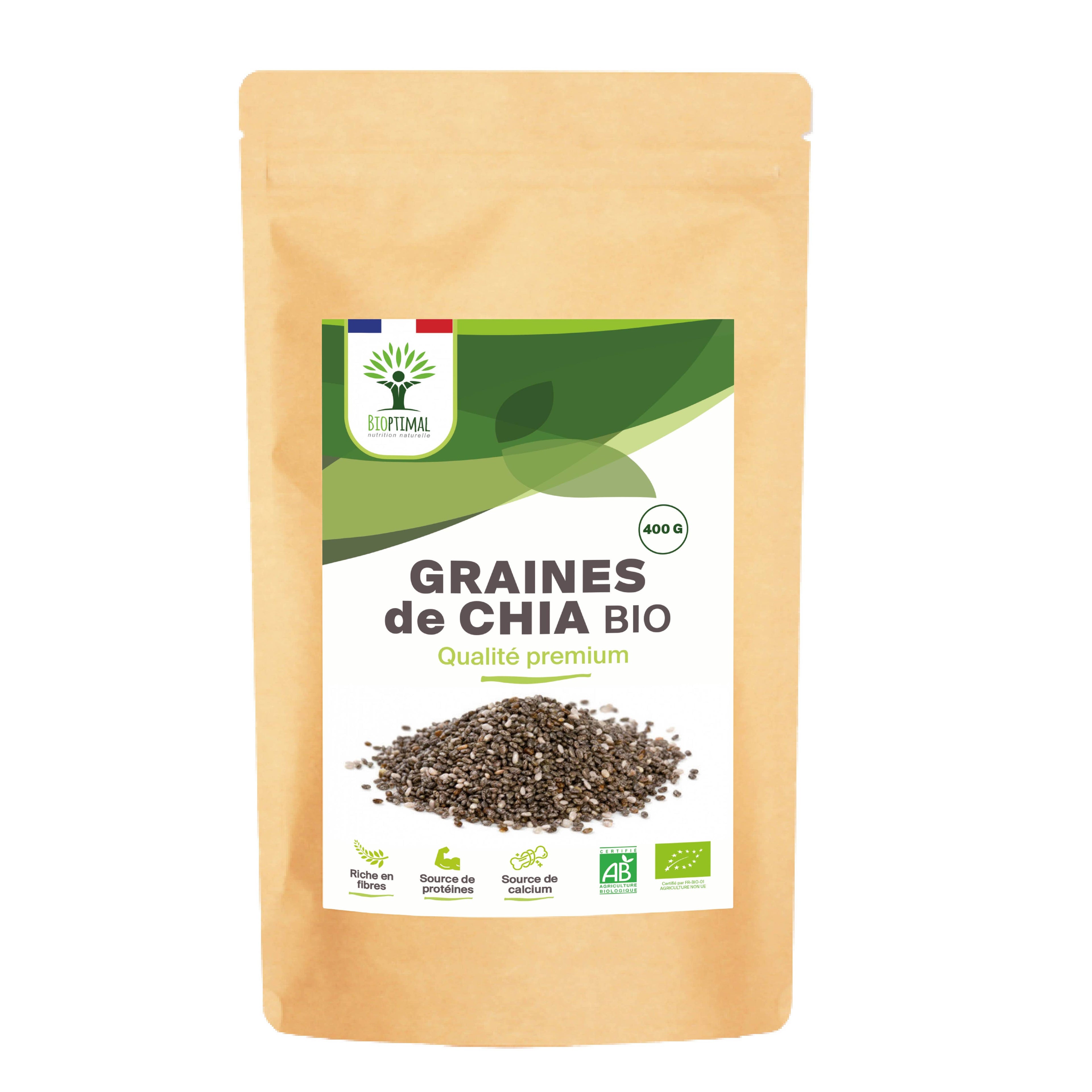 Graines de chia Bio - Conditionné en France - Vegan — bien-être spiritualité Boutique Achaiah