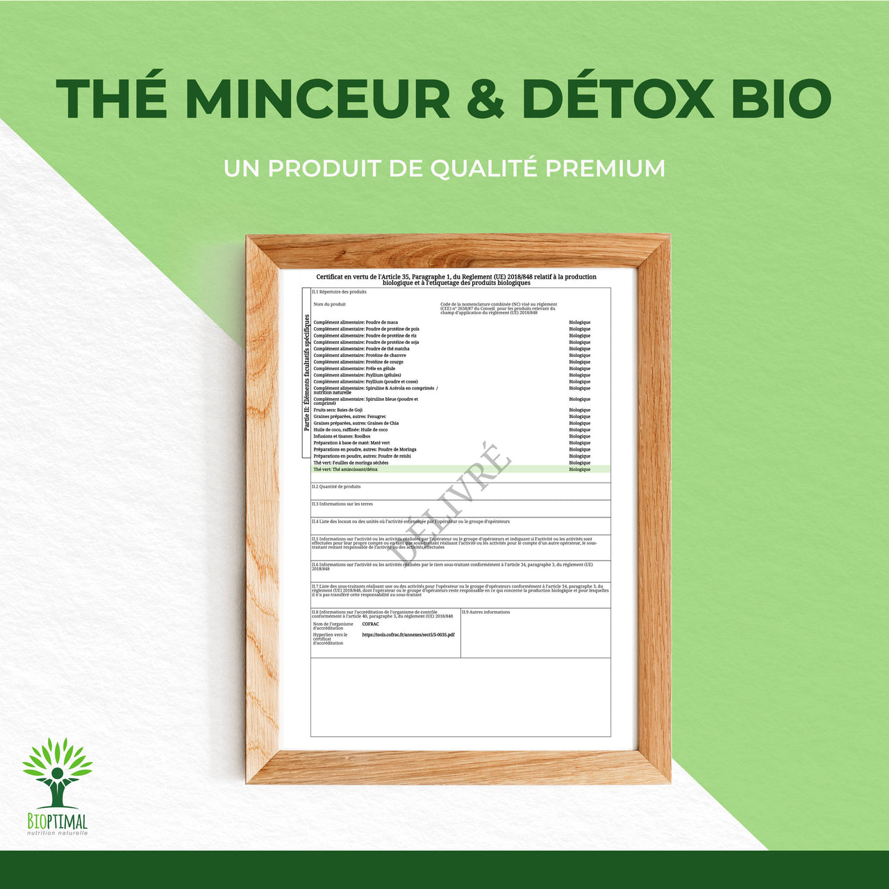 Thé Minceur & Détox Bio - Fabriqué en France - Vegan – ACHAIAH (visuel 8)