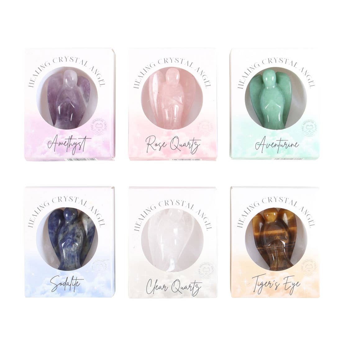 Ange Guérisseur en Cristal – Protection & Sérénité — cristal pierre naturelle lithothérapie Boutique Achaiah