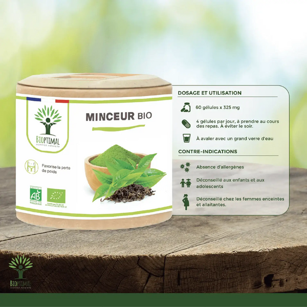 Minceur Bio - Complément alimentaire - en gélules