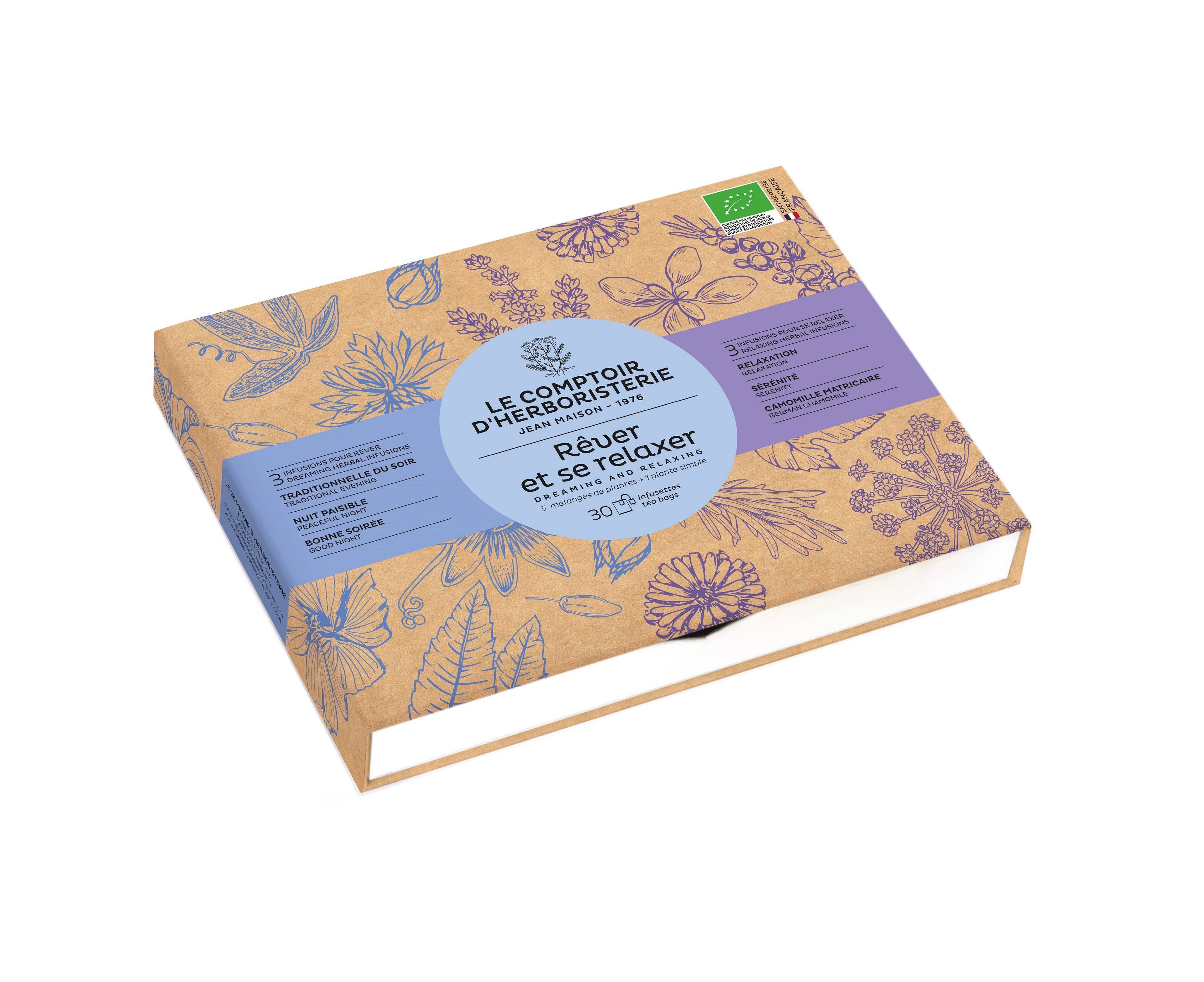 Coffret 6 Infusions pour Rever et Se Relaxer 30 Infus bio – ACHAIAH (visuel 2)