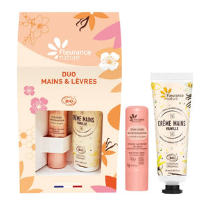 Coffret Duo Mains et Lèvres vanille - fête des mères