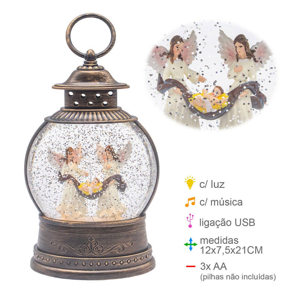 Lanterne Ange avec Eau