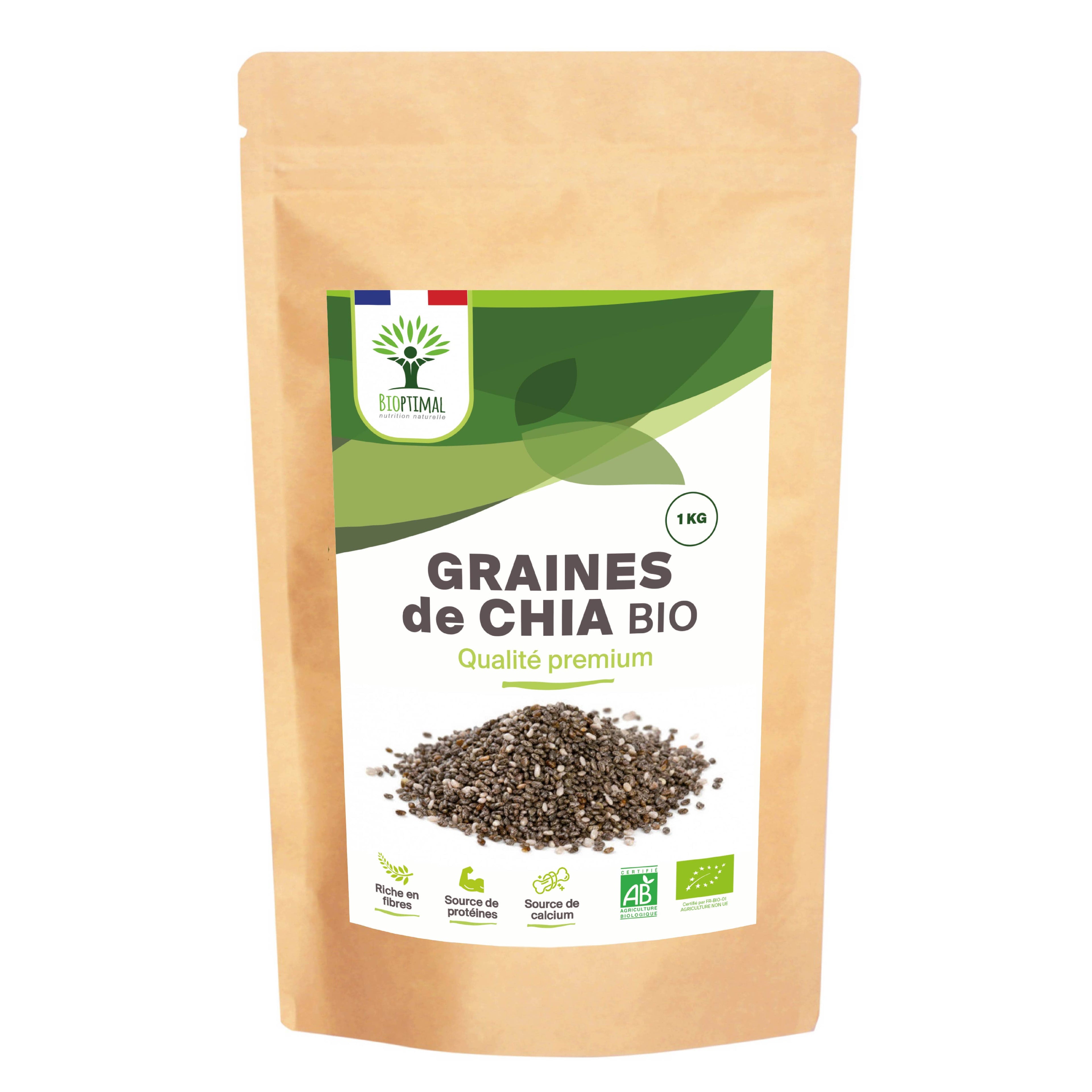 Graines de chia Bio - Conditionné en France - Vegan — bien-être spiritualité Boutique Achaiah
