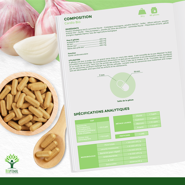 Cardio Bio - Complément alimentaire - en gélules
