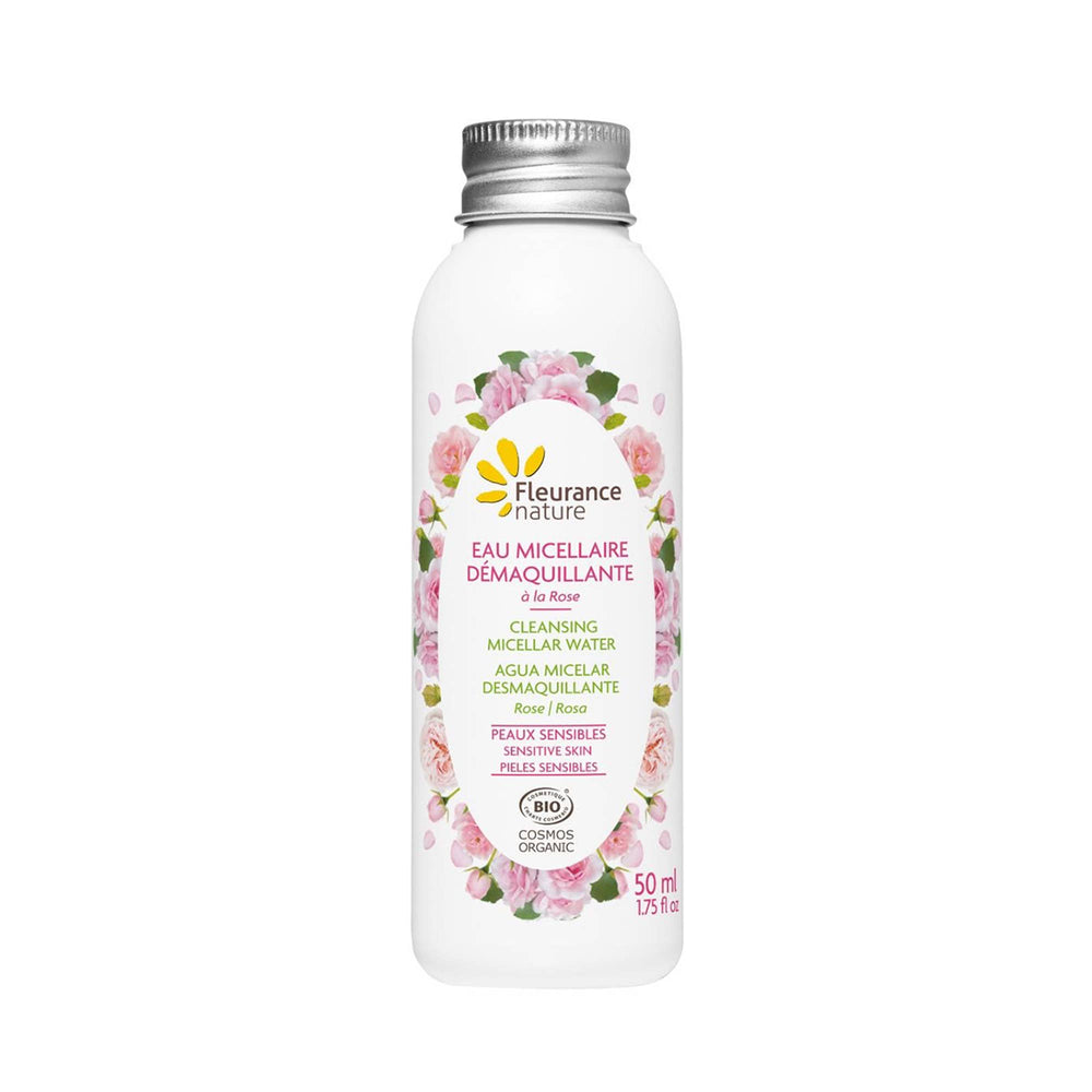 Complément alimentaire EAU MICELLAIRE DEMAQUILLANTE ROSE FORMAT VOYAGE BI naturel bio Boutique Achaiah