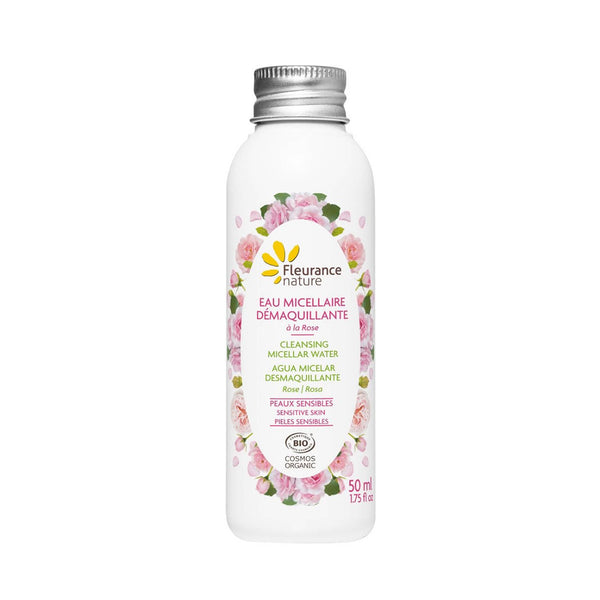 Complément alimentaire EAU MICELLAIRE DEMAQUILLANTE ROSE FORMAT VOYAGE BI naturel bio Boutique Achaiah