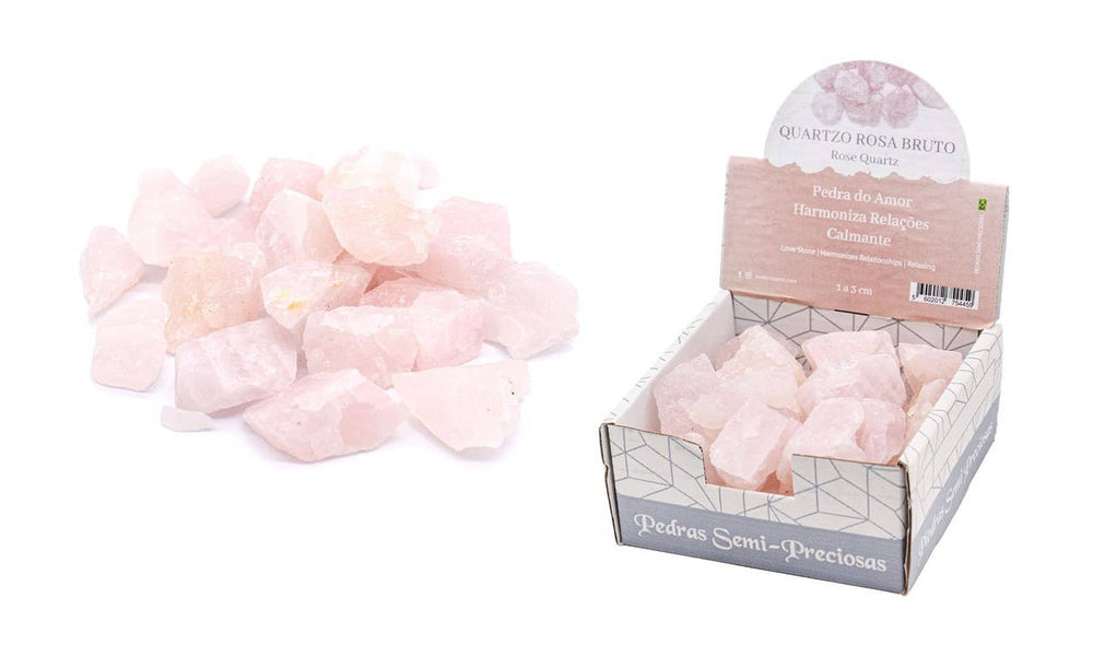 Quartz rose brut 500gr (1 à 2 cm)