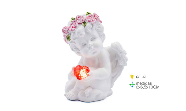 Ange en Résine avec Lumière