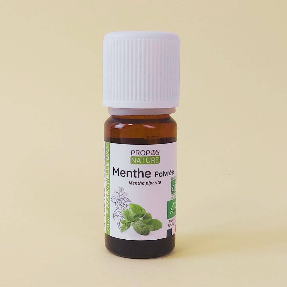 Huile Essentielle de Menthe Poivrée Bio 10ml — huile essentielle bio aromathérapie Boutique Achaiah