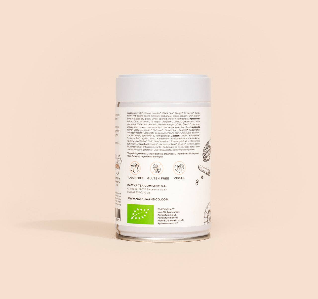 Thé Matcha Chai au Cacao — bien-être spiritualité Boutique Achaiah