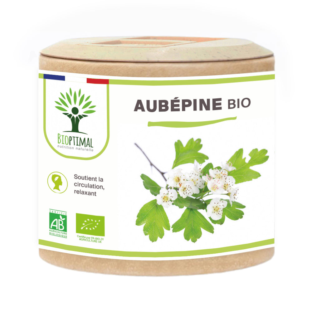 Aubépine bio - Complément alimentaire - en gélules