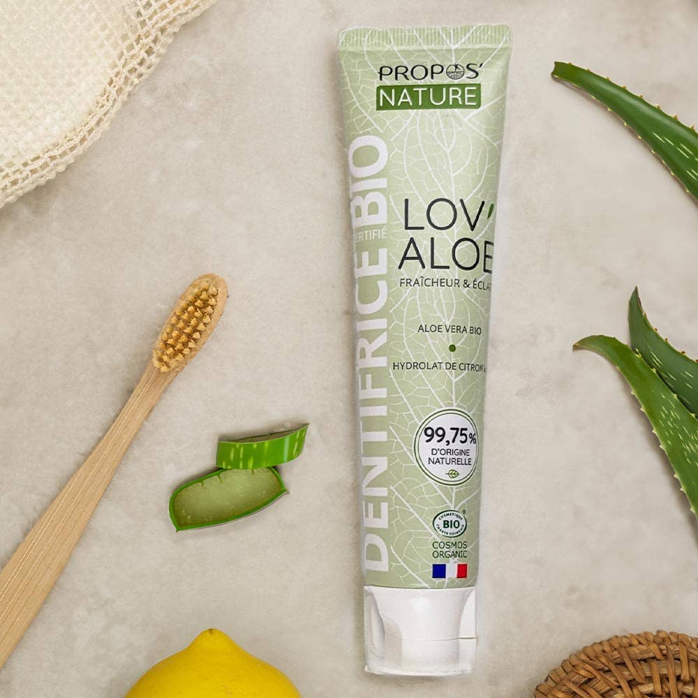 Dentifrice Bio Lov'aloe-aloe Vera & Citron -sans Fluor- 75ml