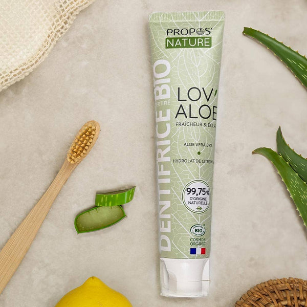 Dentifrice Bio Lov'aloe-aloe Vera & Citron -sans Fluor- 75ml