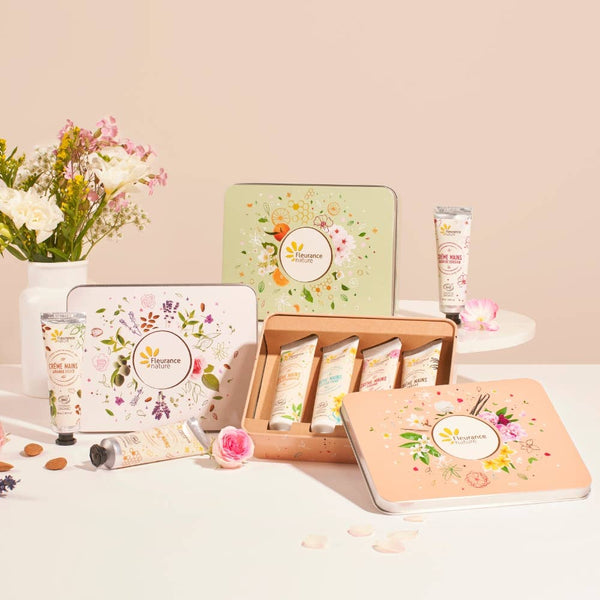 Coffret mains vert éveil des sens - fête des mères