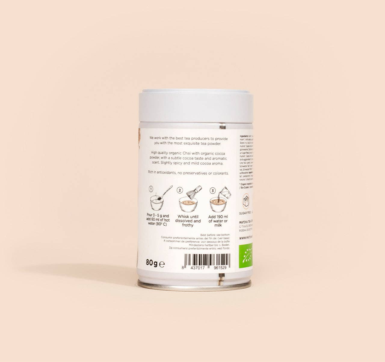 Thé Matcha Chai au Cacao — bien-être spiritualité Boutique Achaiah