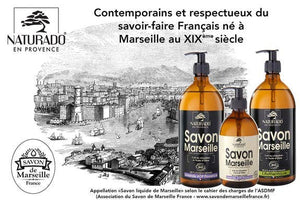 XXL Savon Marseille Lavande AOP Provence Bio Ecocert 1 litre