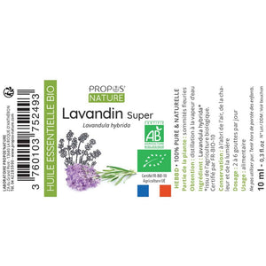 Huile Essentielle de Lavandin super Bio 10ml
