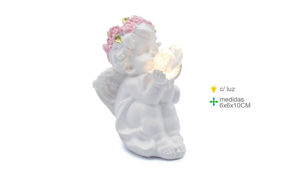 Ange en Résine Lumineux