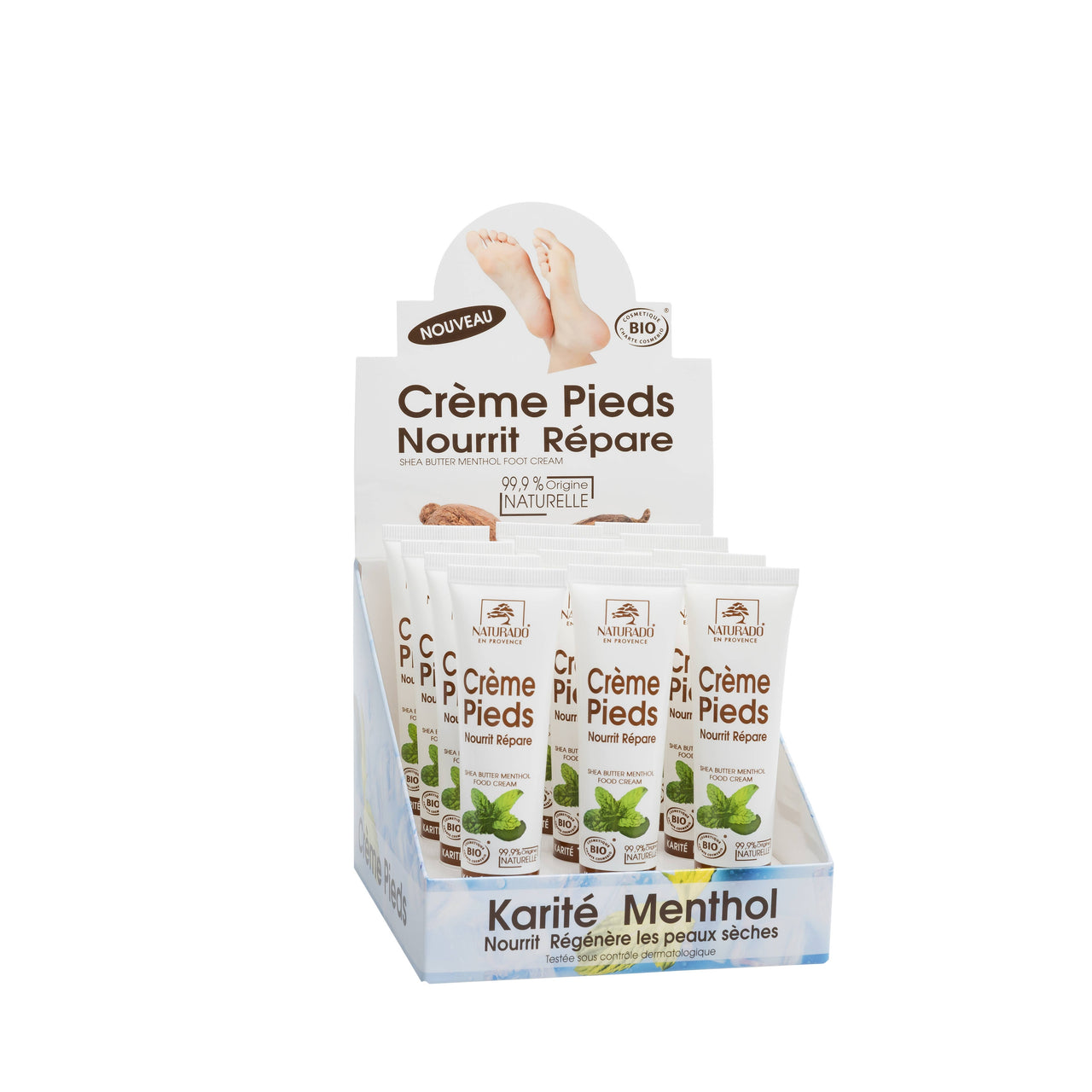Crème Pieds Réparatrice Fraîcheur Bio Ecocert 40 ml – ACHAIAH