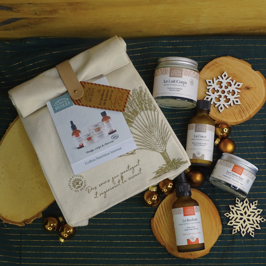 Coffret Cadeau Bio : Nutrition Intense bien-être spiritualité Boutique Achaiah