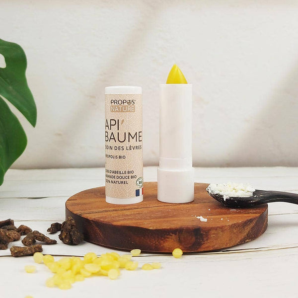 Baume à Levres Bio Api'baume  - Propolis & Cire - 3,7g