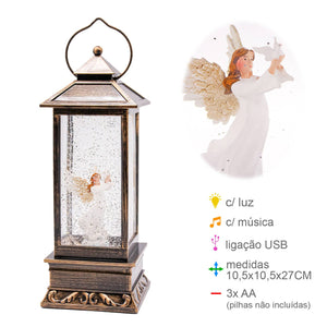 Lanterne Ange avec Eau