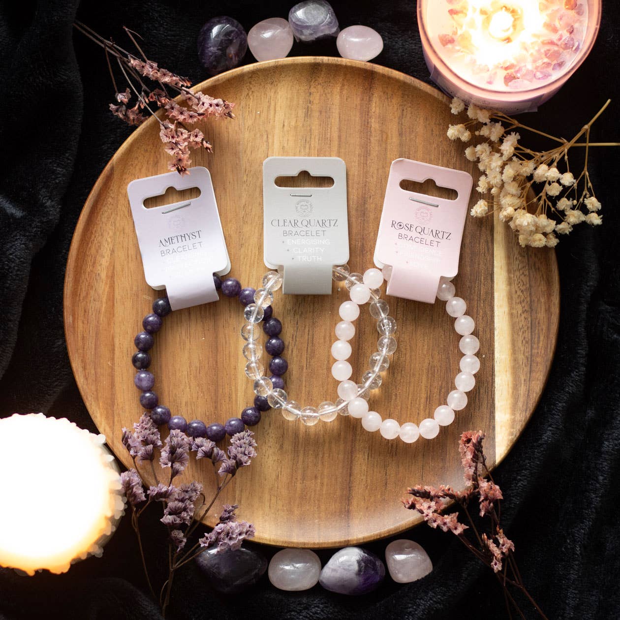 Bracelet Bracelets Cristaux Naturels perles  pierre naturelle Boutique Achaiah