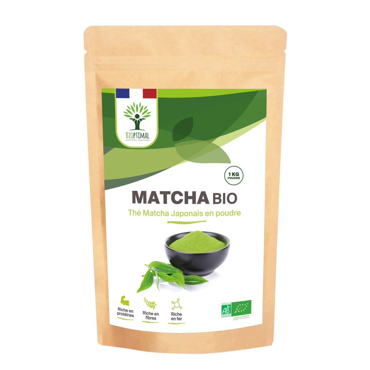 Thé Matcha Japonais Bio en Poudre - Conditionné en France — bien-être spiritualité Boutique Achaiah