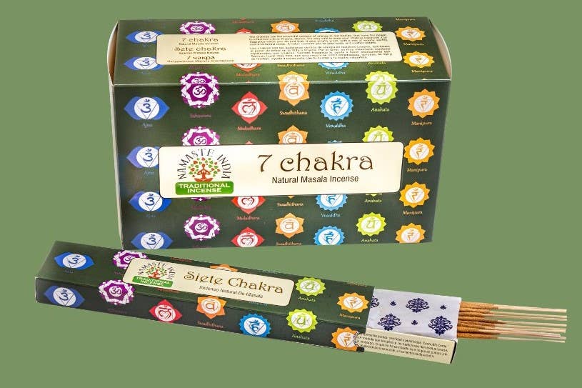 Encens Namaste 7 Chakras – Équilibre & Harmonie intérieure