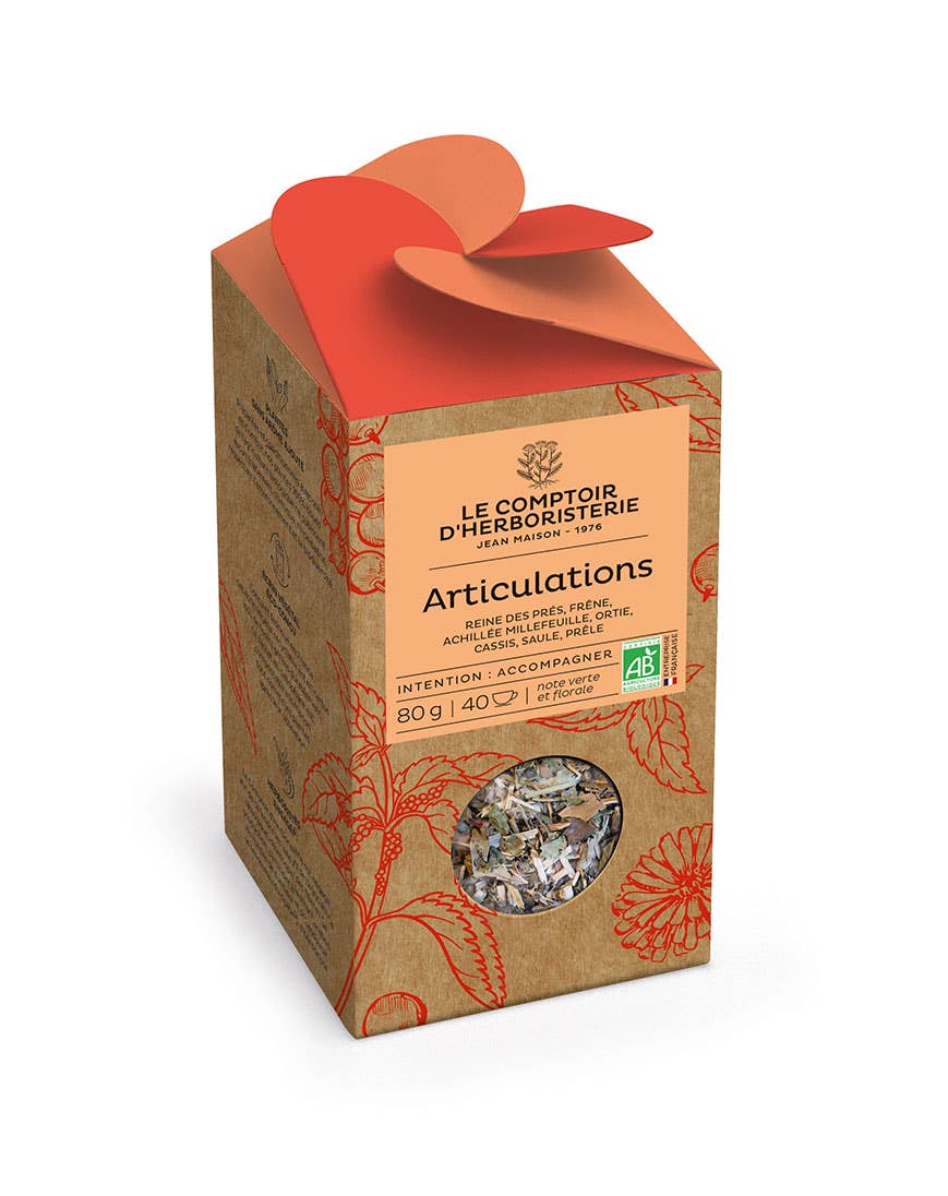 Complément plantes TISANE ARTICULATIONS BIO 80G phytothérapie naturel Boutique Achaiah