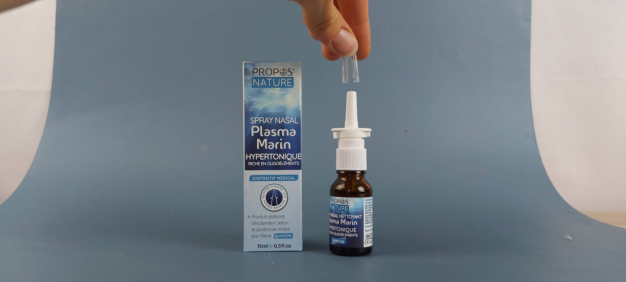 Spray Nasal Plasma Marin Hypertonique 30 000 Ppm 15 Ml — spray purificateur naturel Boutique Achaiah