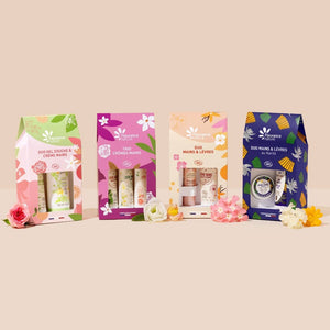 Coffret Trio crèmes mains amande rose jasmin Fête des mères