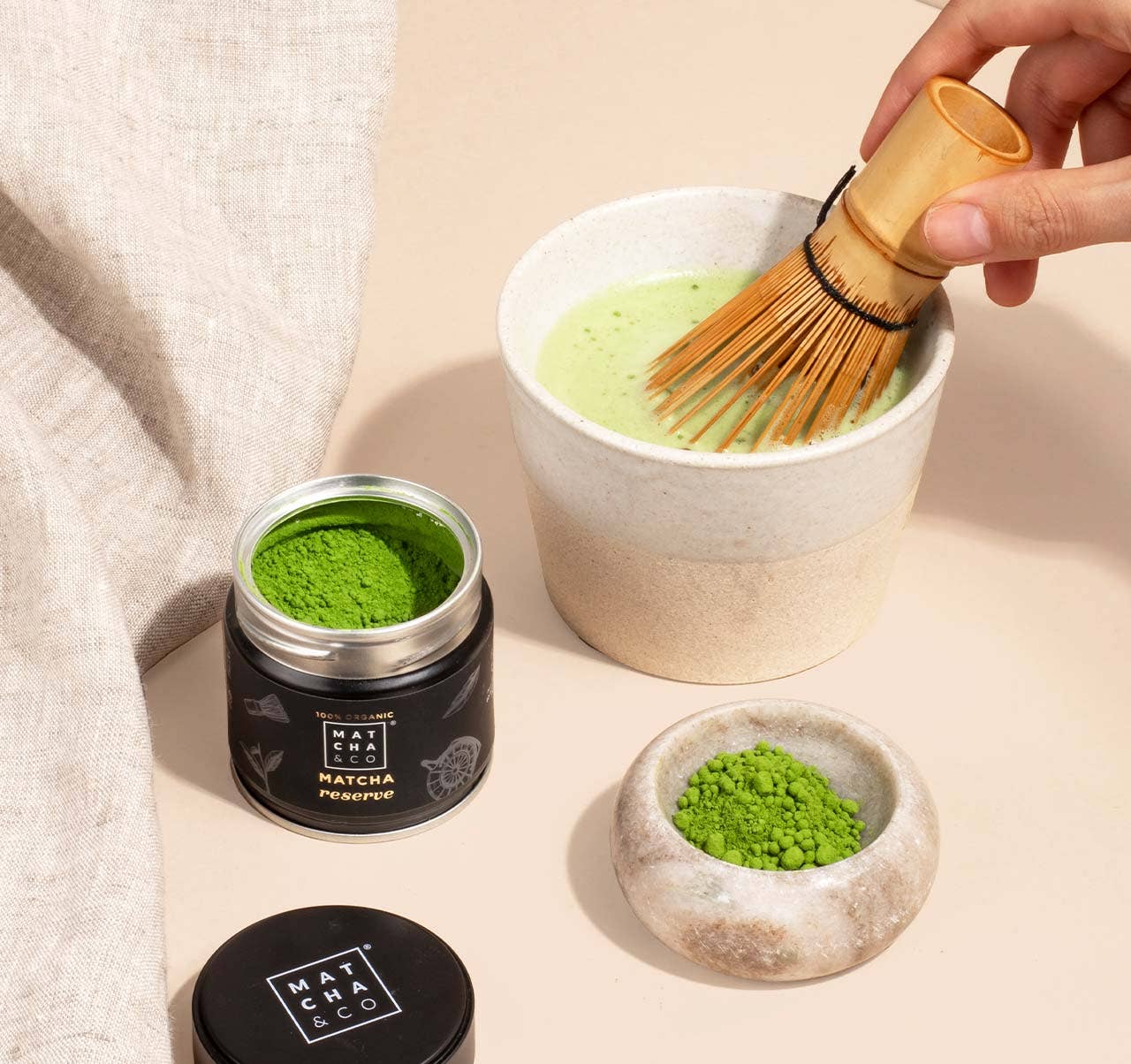 Thé Matcha Réserve — bien-être spiritualité Boutique Achaiah