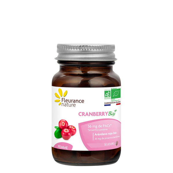 Complément alimentaire CRANBERRY BIO naturel bio Boutique Achaiah