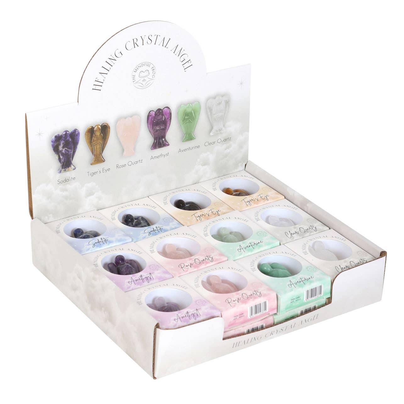 Ange Guérisseur en Cristal – Protection & Sérénité — cristal pierre naturelle lithothérapie Boutique Achaiah