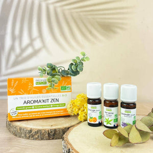 Aroma'kit Zen - 3 Huiles Essentielles Bio- 3x10ml